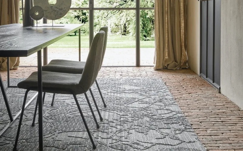 Klassiek elegante woonstijl in de eetkamer