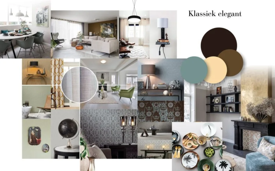 Klassiek elegante woonstijl