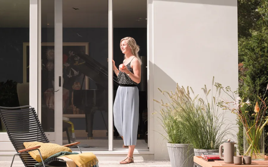 Vliegenramen voor schuifdeuren van Luxaflex®