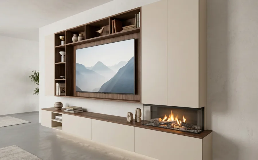 Cinewall maatkast beige