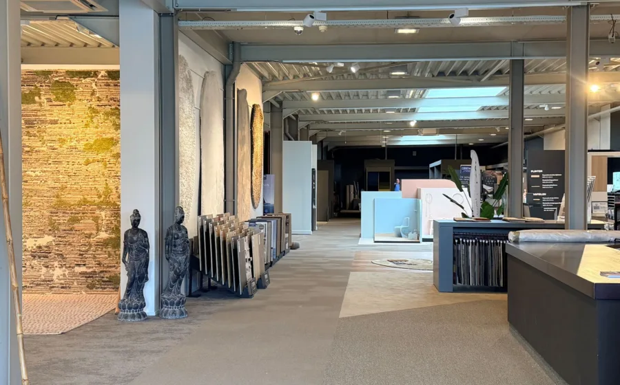 Foto pand deckers aanhuis be pelt showroom
