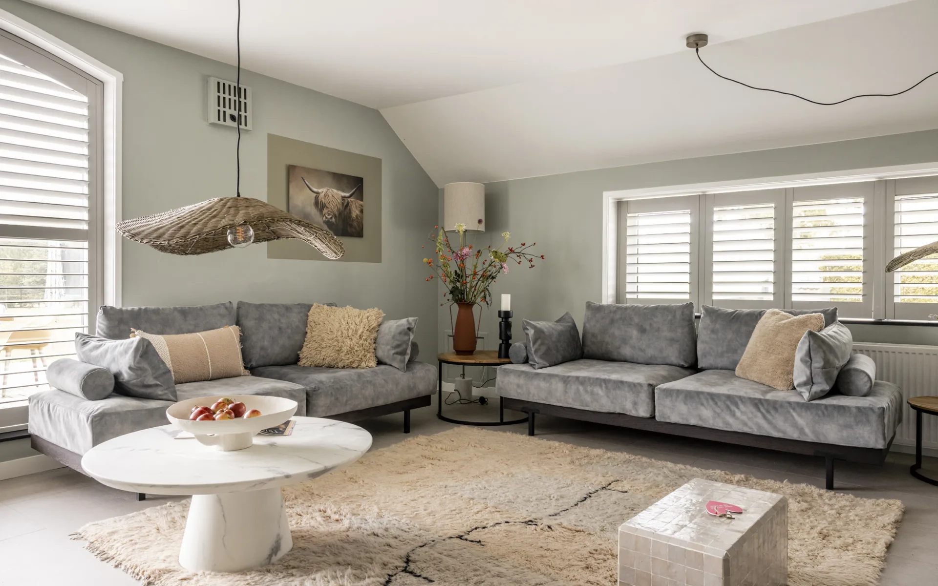 Basic Naturel woonkamer door Aanhuis