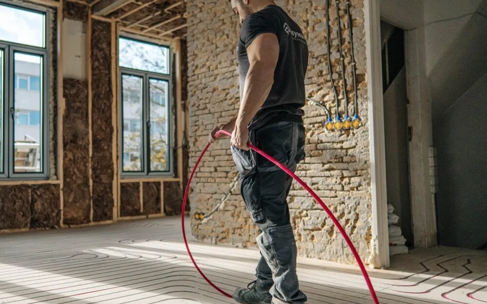 Easywarm vloerverwarming