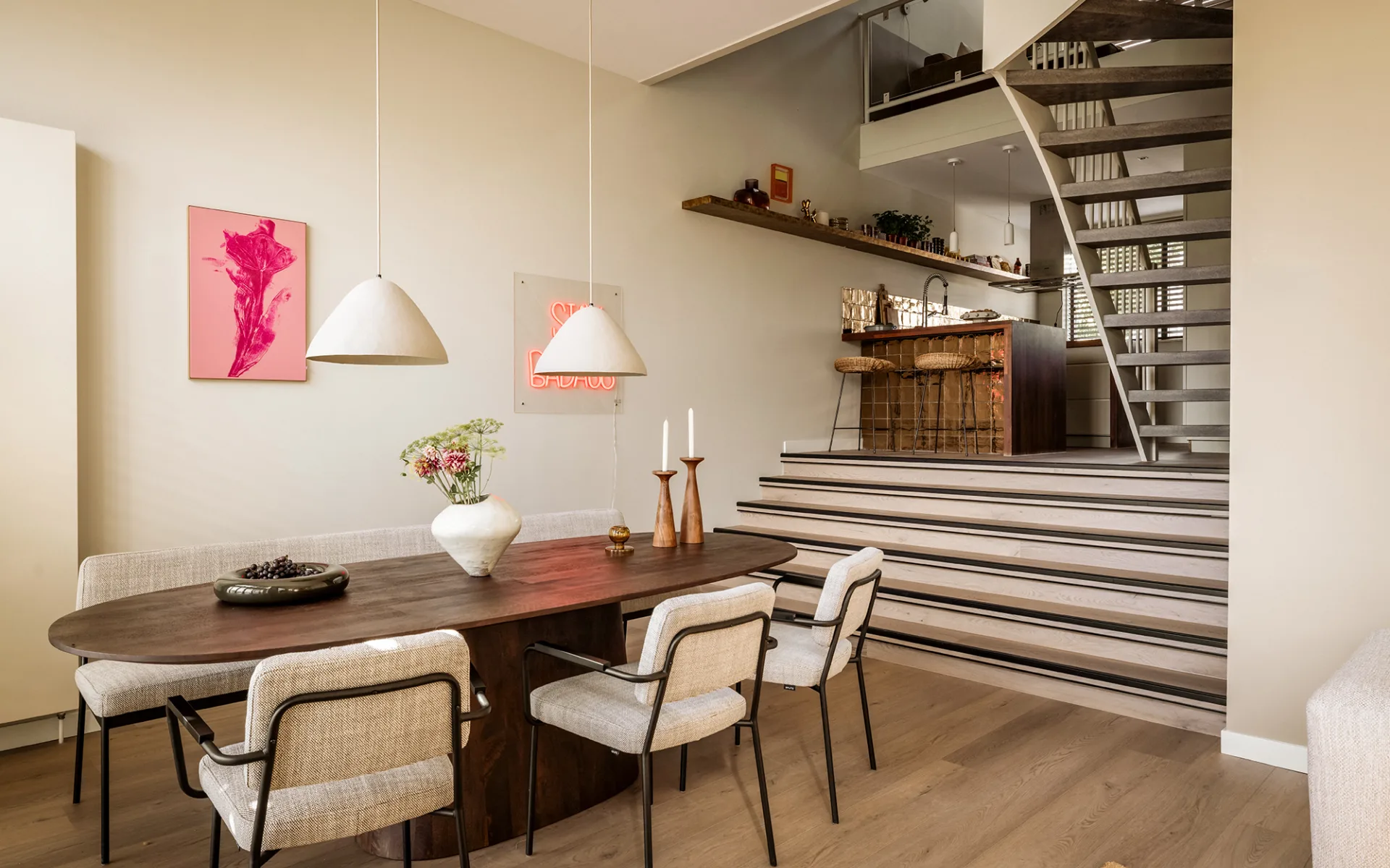 Woonkamer met trap vtwonen