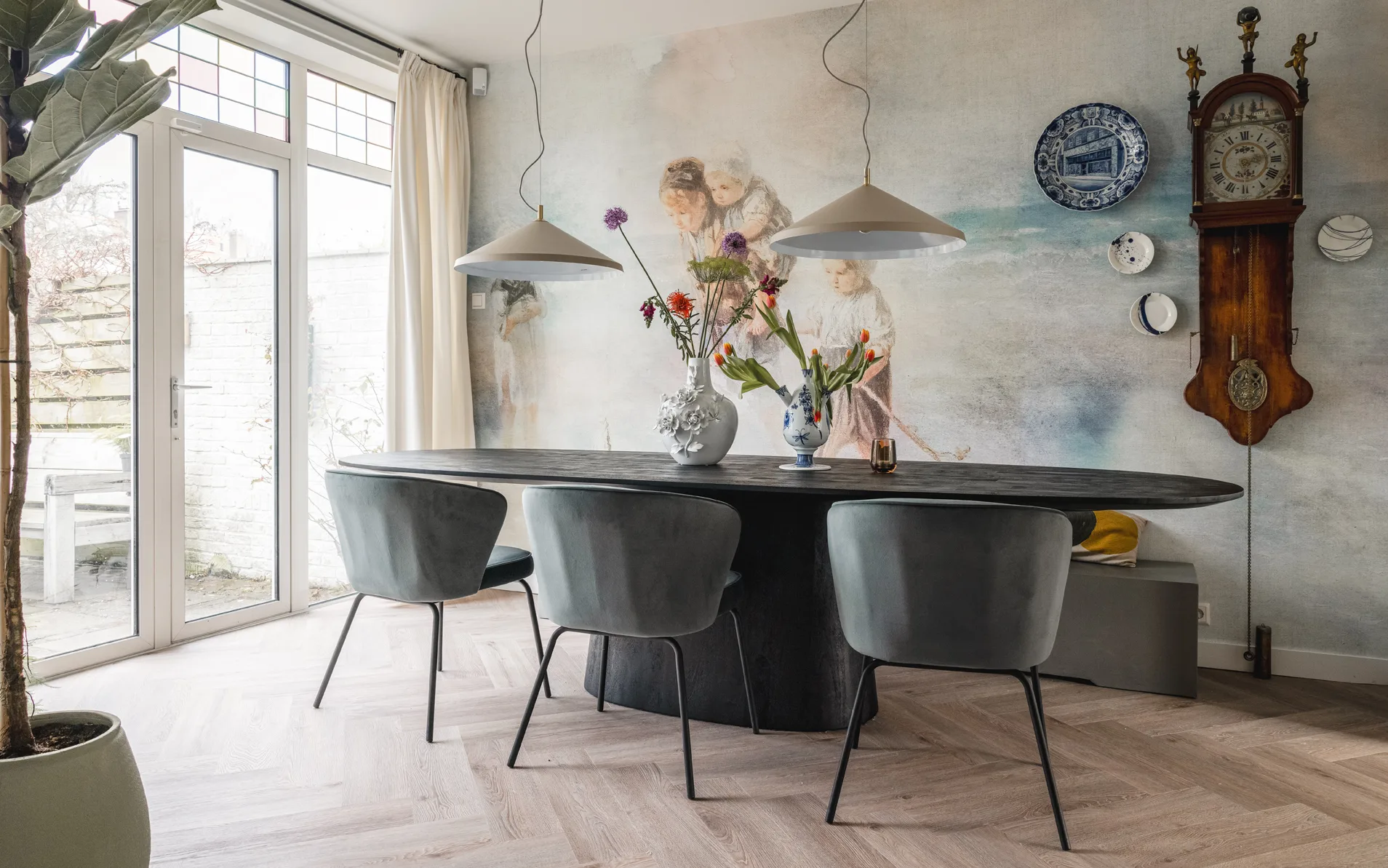 Vtwonen seizoen 18 afl 8 - Voorburg eetkamer