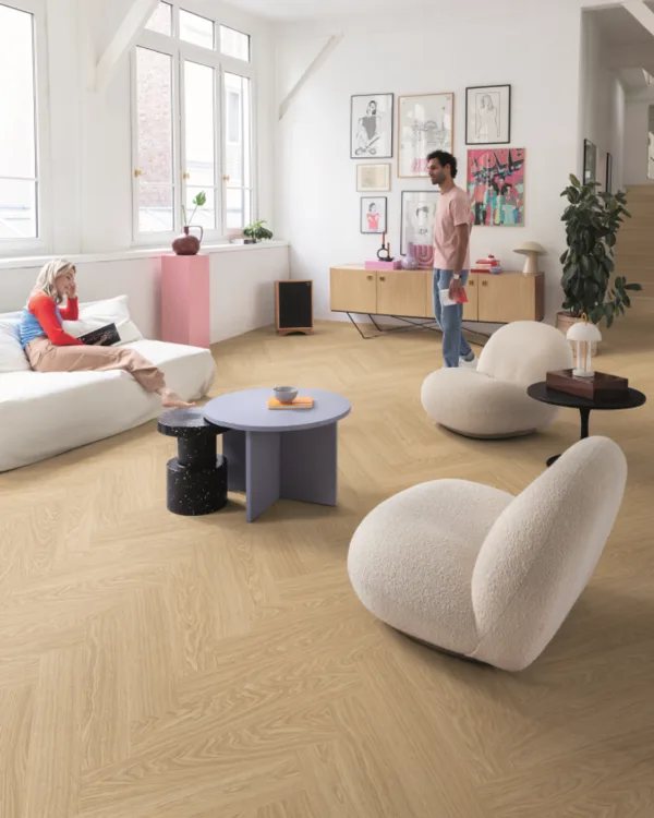 Vinyl vloer van Quick Step bij Aanhuis