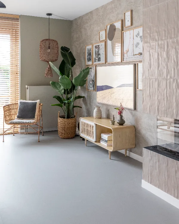 Marmoleum click betonlook