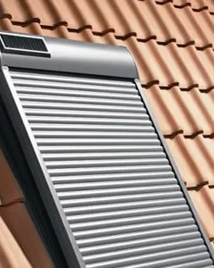 Rolluik van Luxaflex donker grijs