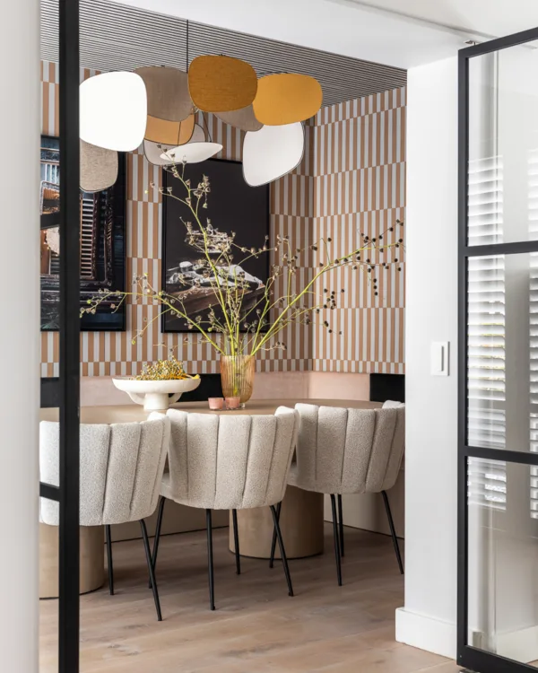 Sfeerfoto in de eetkamer