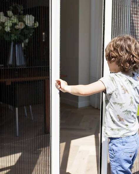 Unilux plissehor hordeur terrasdeur