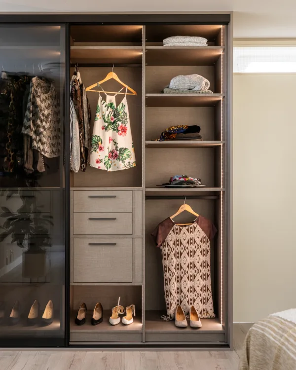 kledingkast op maat allure in slaapkamer