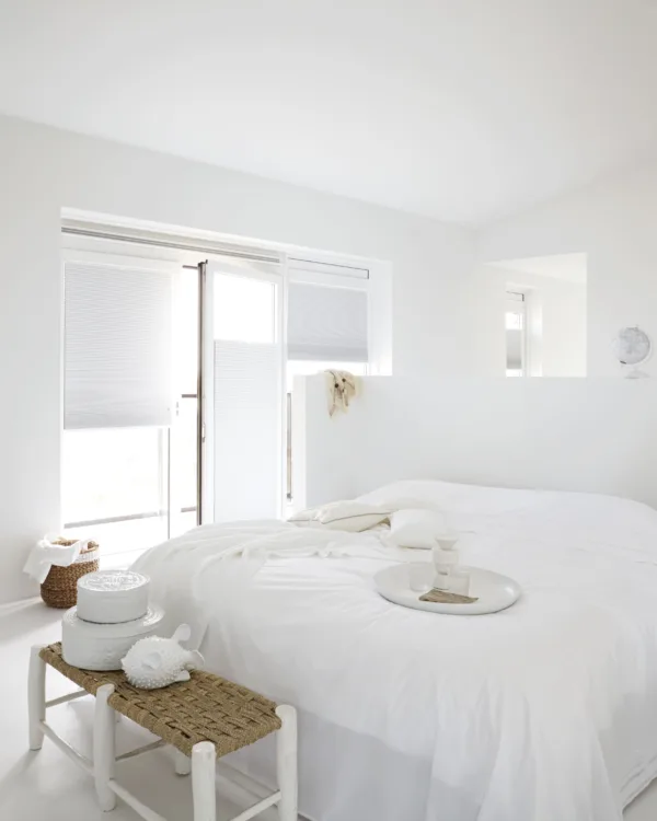 Dupli duettes bece wit slaapkamer