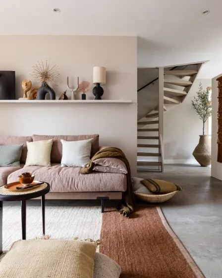 New Chic woonkamer bij Aanhuis