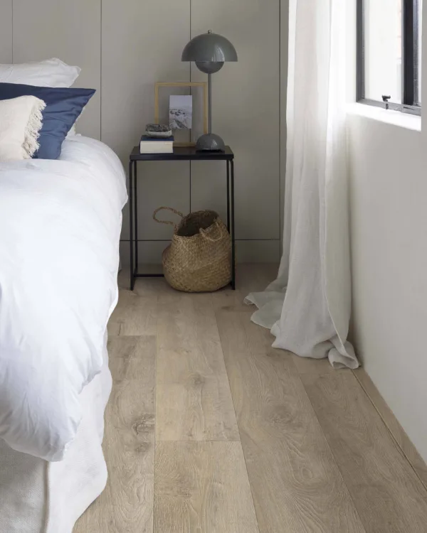 Vinylvloer in de slaapkamer