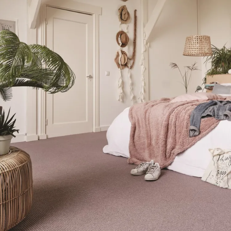 Tapijt slaapkamer roze