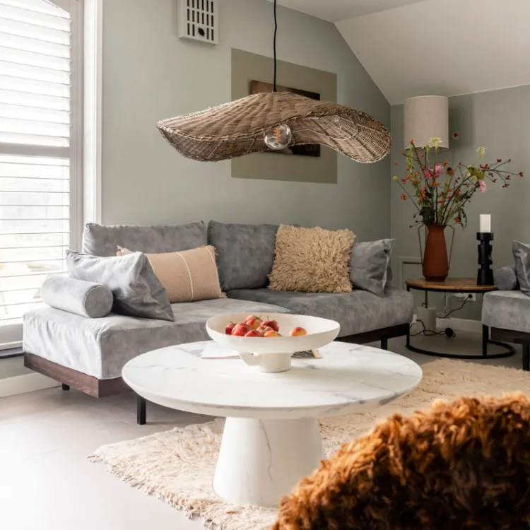 Basic Naturel woonkamer door Aanhuis