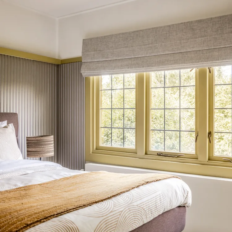 linnenlook vouwgordijnen in Haarlem - vtwonen