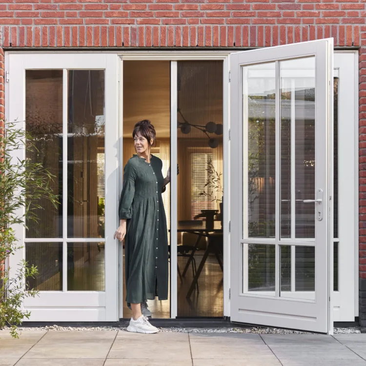 Horren openstaande deuren