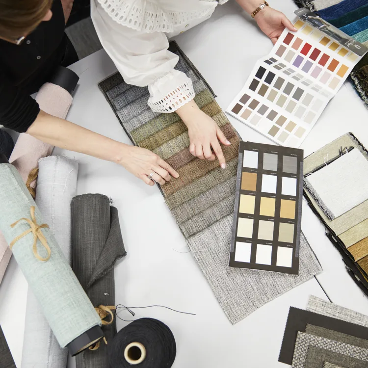 Moodboard en materialenbord samenstellen samen met een interieurexpert bij Aanhuis.be