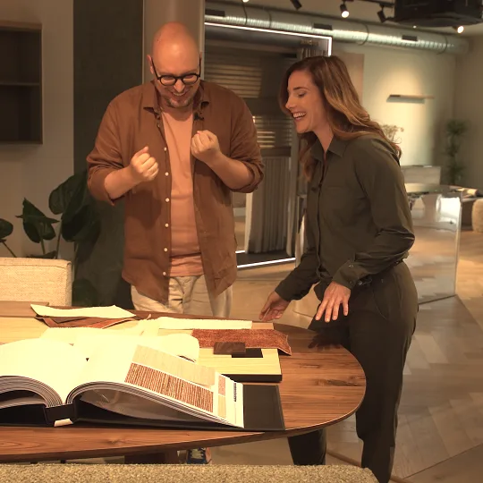 Tableau d'ambiance de Bart Appeltans pour la rénovation "Woongeluk" | Aanhuis